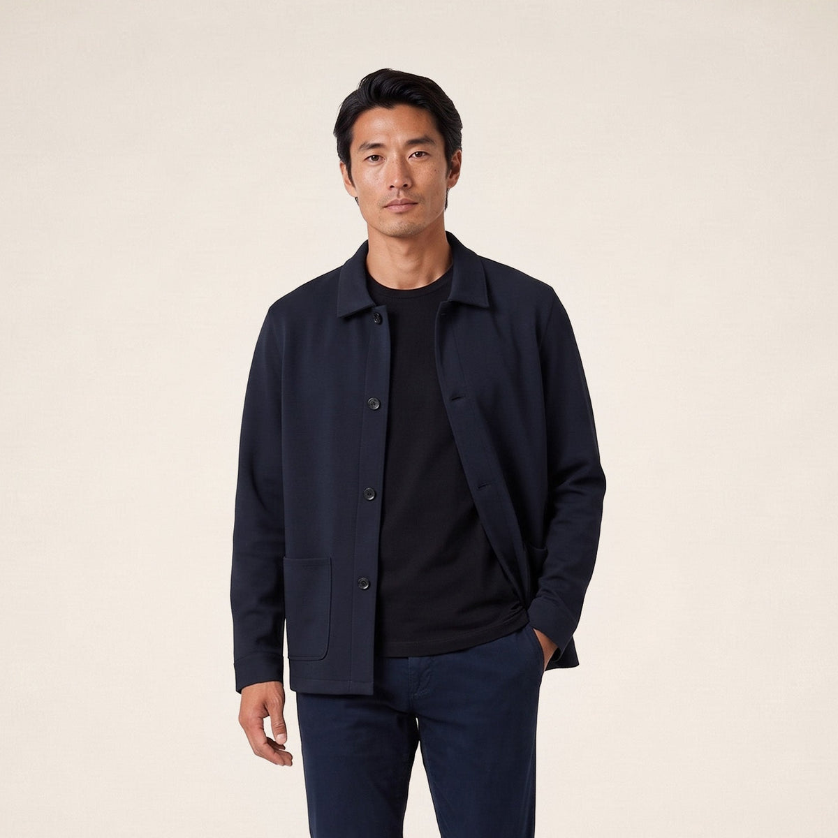 Veste Worker bleu foncé Waël