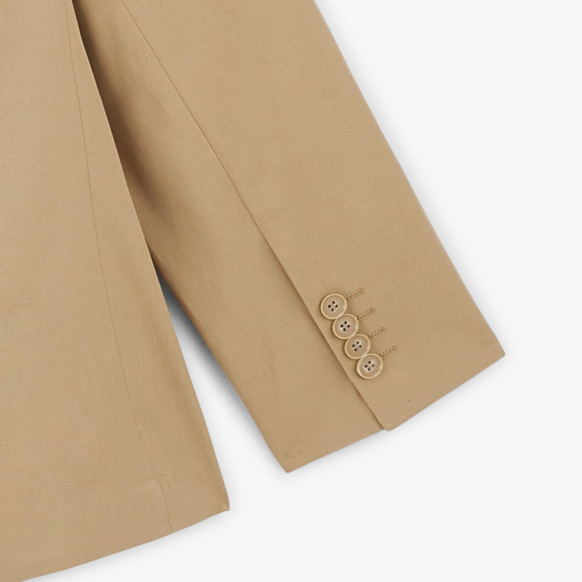 Veste blazer Simon beige mastic en coton homme serge blanco