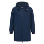 Veste longue coupe-vent garcon bleu marine serge blanco