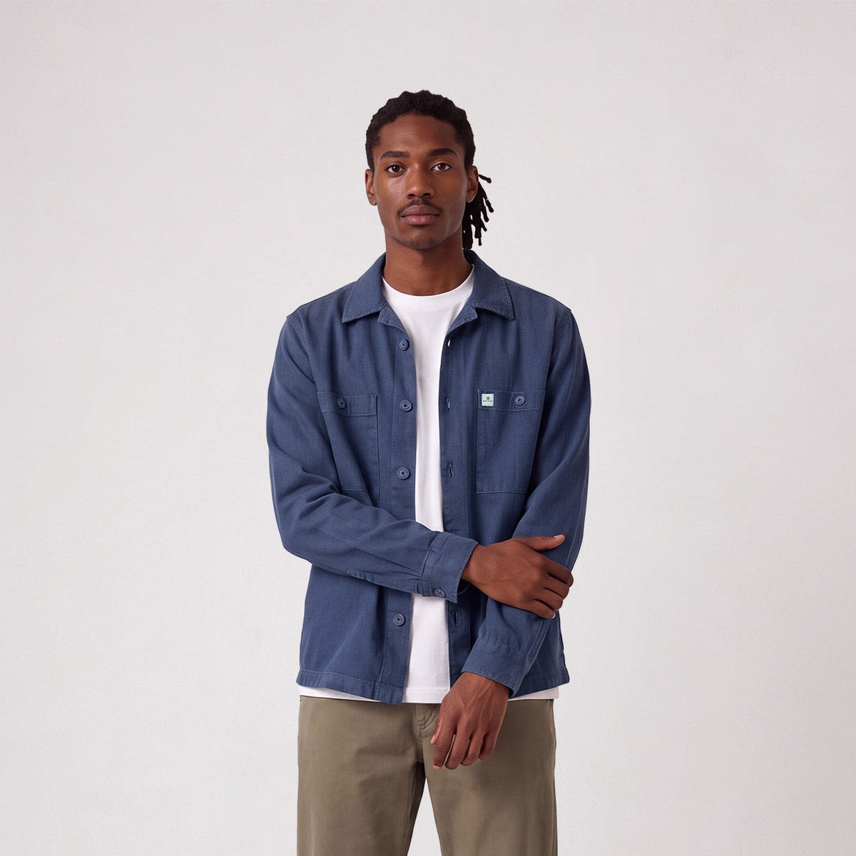 Veste worker Warren coton bleu SBPLAY