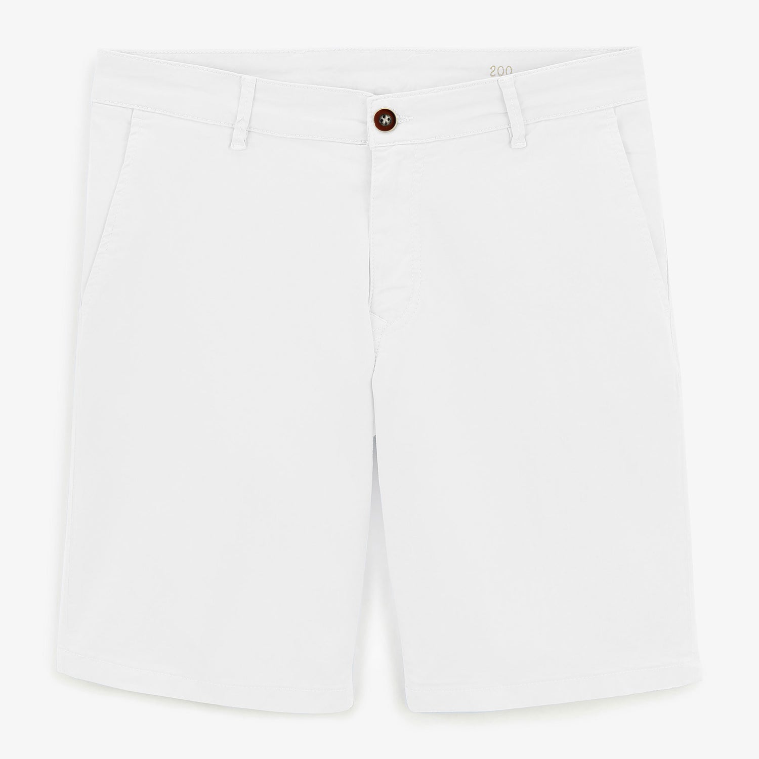 Bermuda 200 Blanc Coton Stretch Homme SERGE BLANCO