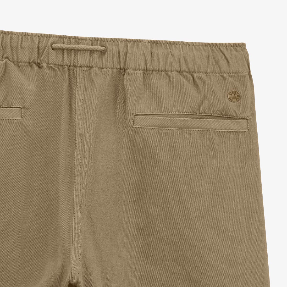 Bermuda 201 en coton coupe ample avoine HOMME SERGE BLANCO