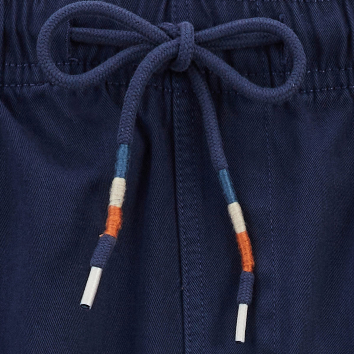 Bermuda 201 en coton coupe ample bleu marine HOMME SERGE BLANCO