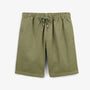 Bermuda 201 en coton coupe ample vert olive HOMME SERGE BLANCO