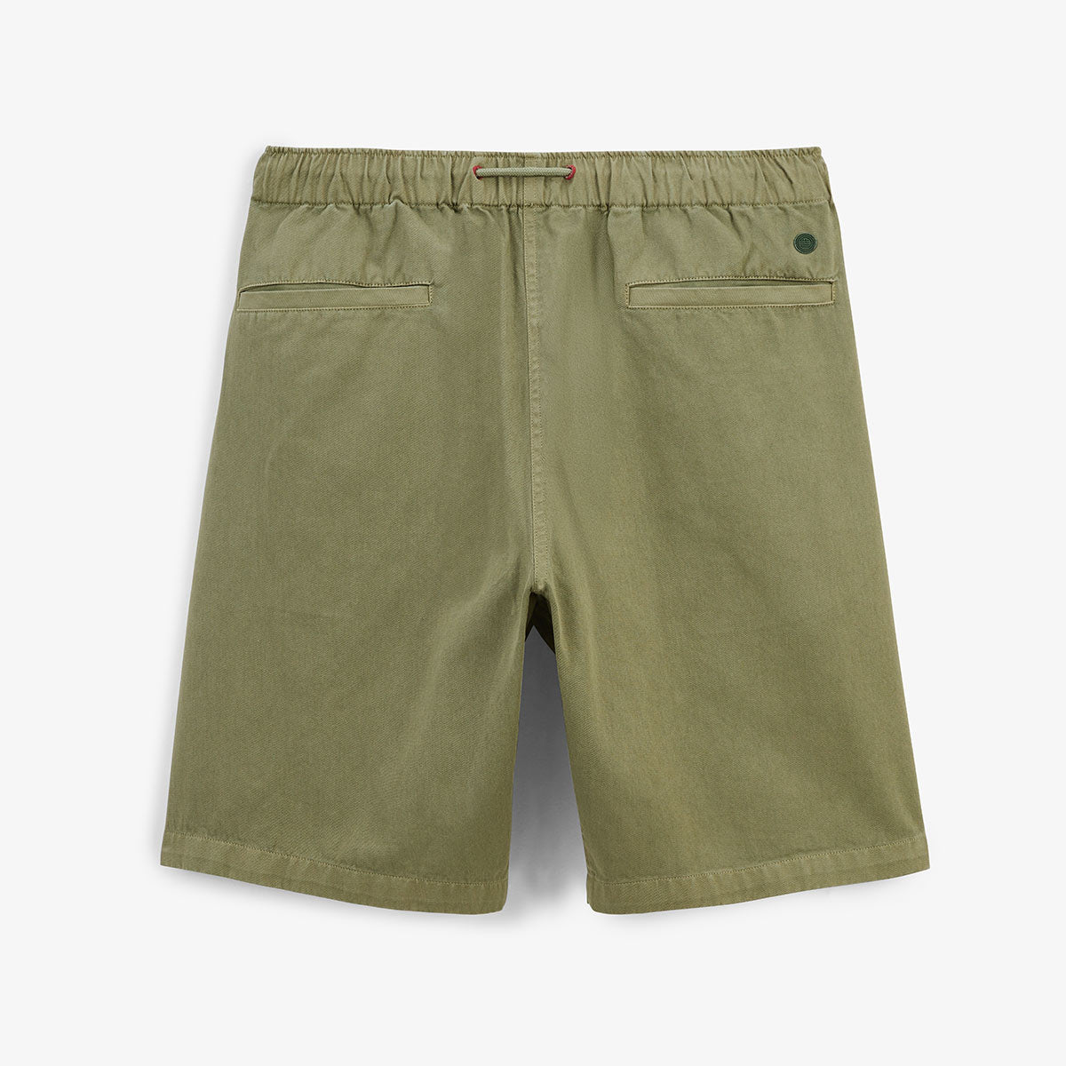 Bermuda 201 en coton coupe ample vert olive