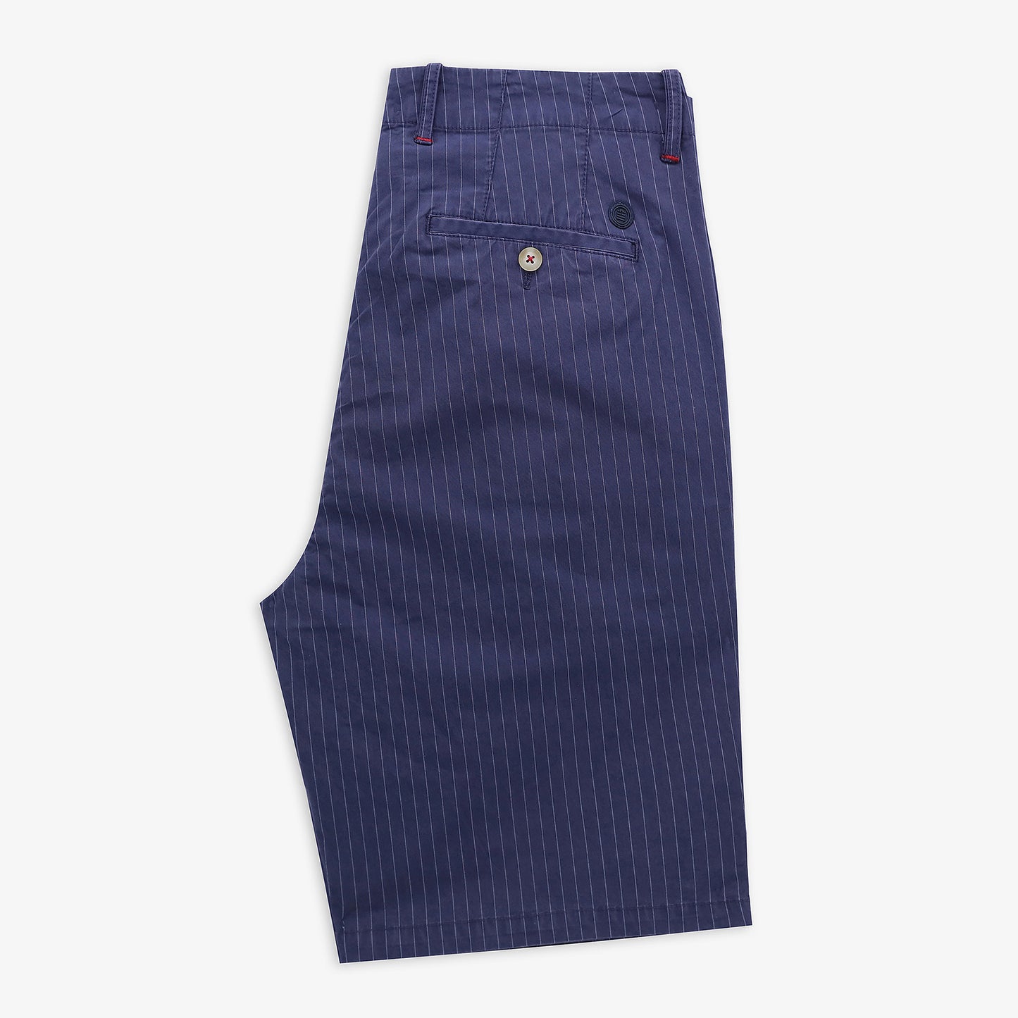 Bermuda 209 rayé tennis bleu nuit Serge Blanco