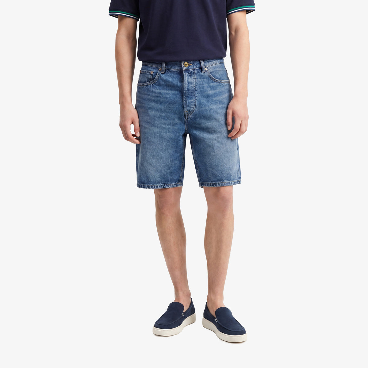 Bermuda 331 tapered in blauwe denim