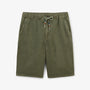 Bermuda 557 en lin et coton coupe ample vert olive HOMME SERGE BLANCO