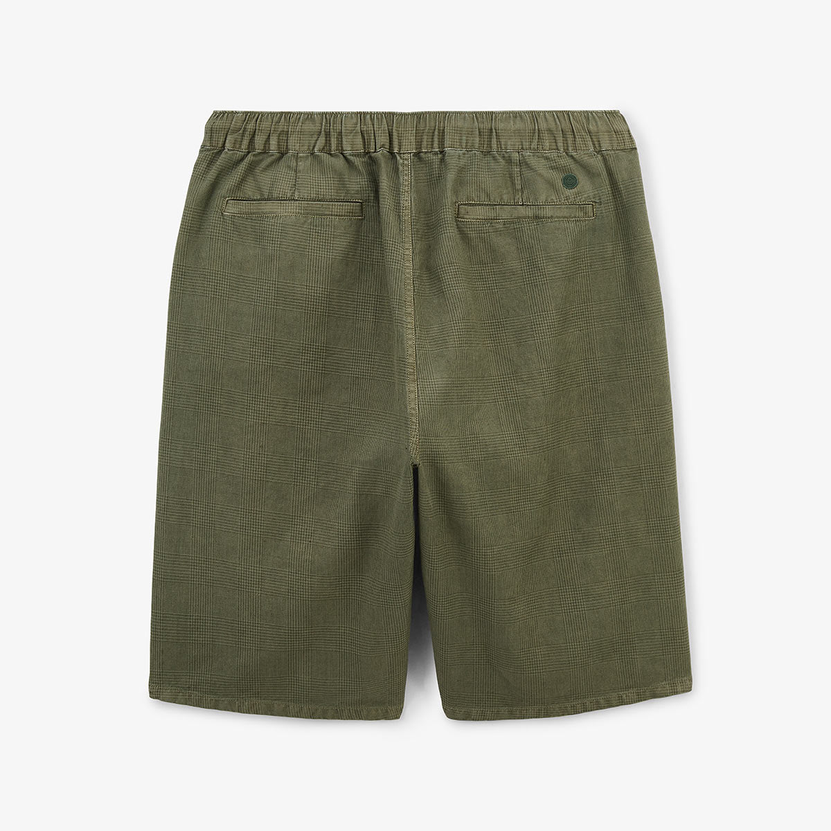 Bermuda 557 en lin et coton coupe ample vert olive HOMME SERGE BLANCO