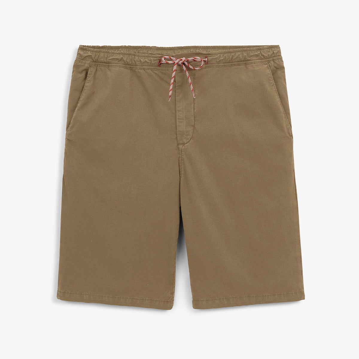 Men's Beige Bermuda Shorts 743 with Elastic Waistband by SERGE BLANCO