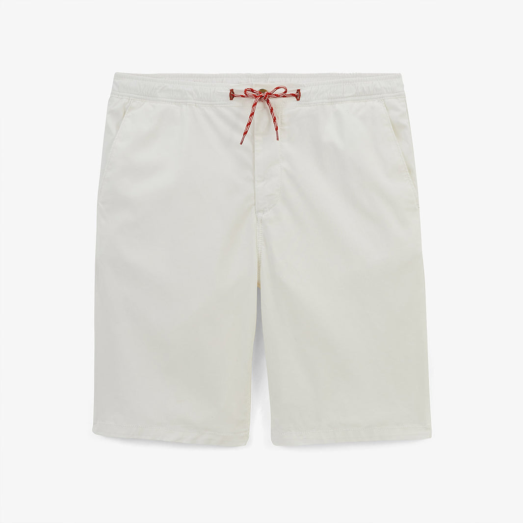 Bermuda 743 taille elastiquee blanc off-white HOMME SERGE BLANCO