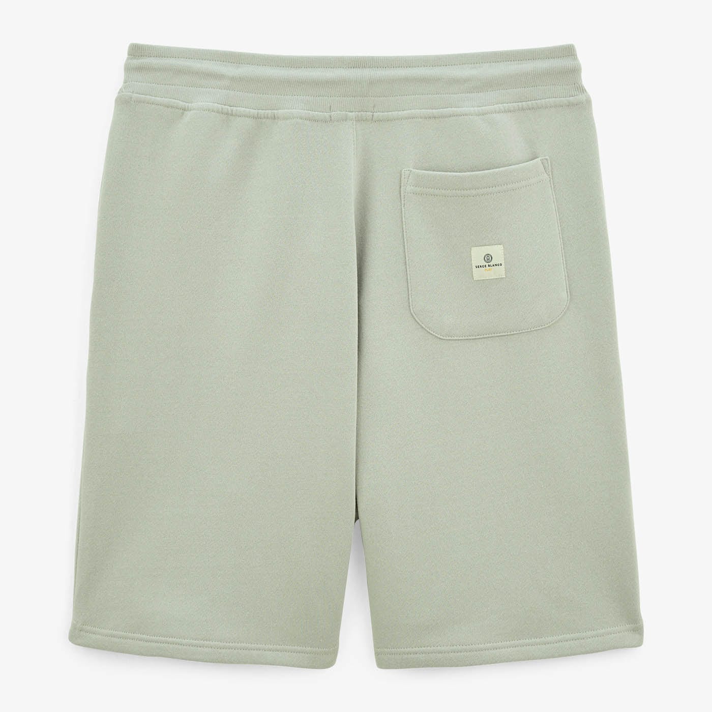 Bermuda Basile en molleton homme gris perle Serge Blanco