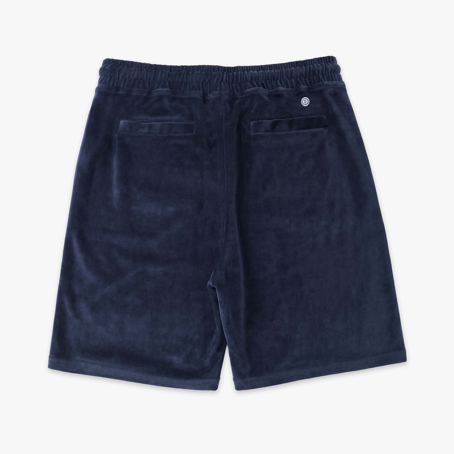 Bermuda van badstof met elastische tailleband, opaalblauw, heren, SERGE BLANCO