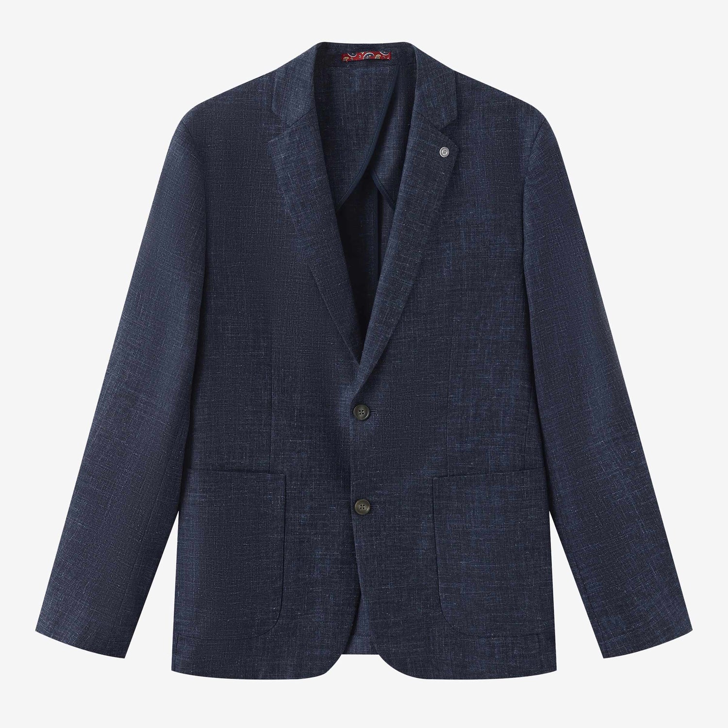 Giacca Simoncini in lana blu da uomo SERGE BLANCO