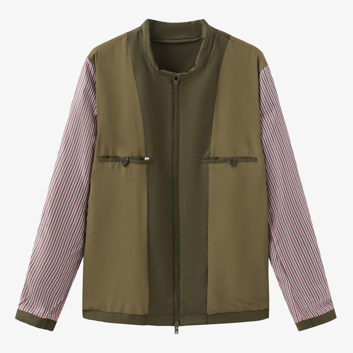 Men's Khaki Green Delta Jacket in Blanco Twill