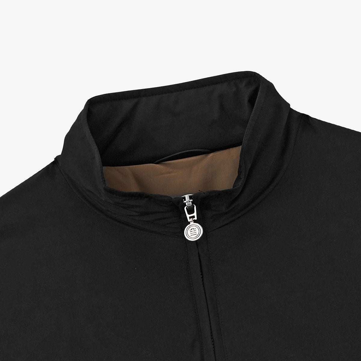 Blouson Doublure Contrastante Noire Daytona Homme SERGE BLANCO