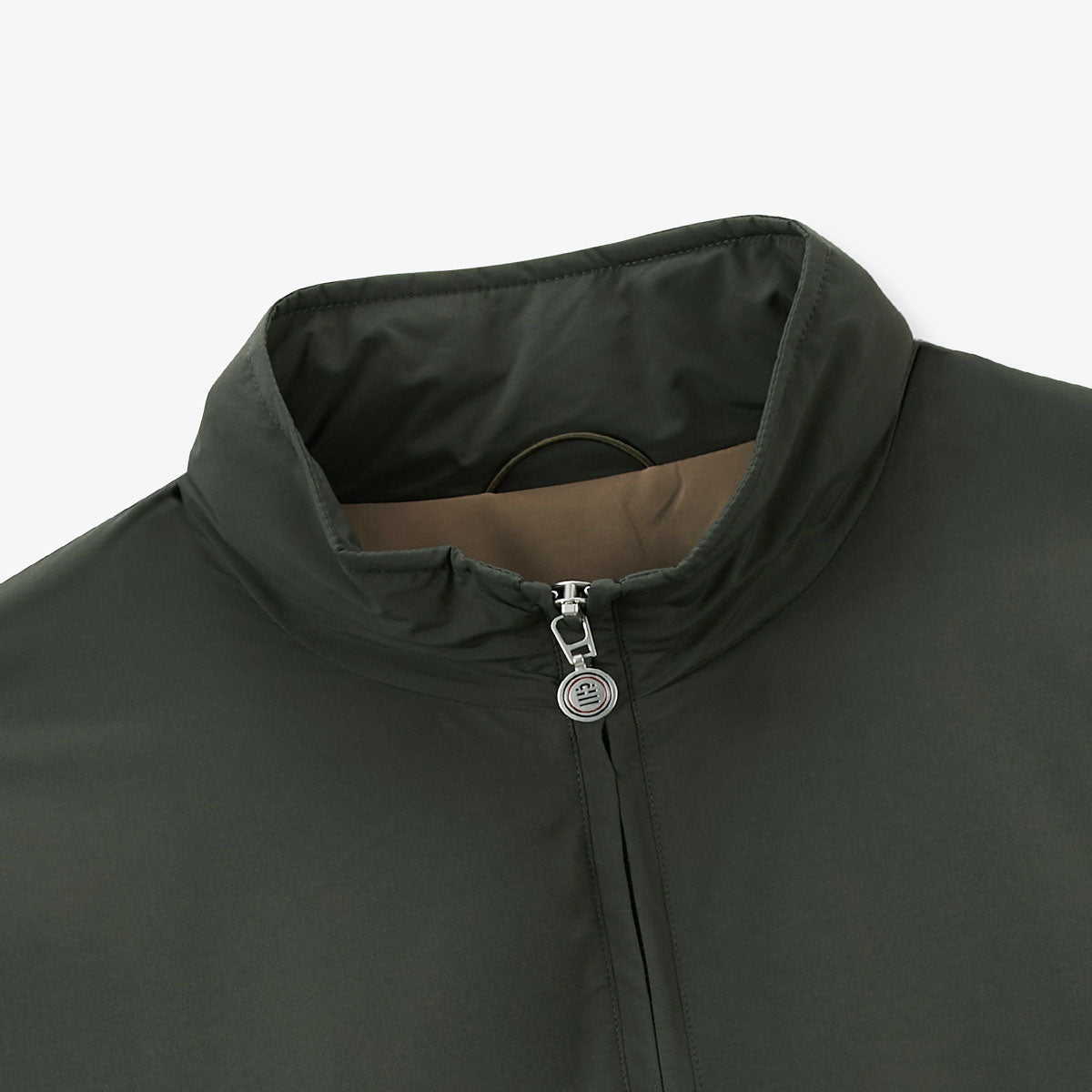 Blouson Doublure Contrastante Vert Anglais Daytona Homme SERGE BLANCO