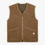 Blouson Polaire Sans Manches Beige Worker PLAY Homme SERGE BLANCO