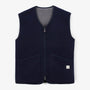 Blouson Polaire Sans Manches Bleu Dark Navy Worker PLAY Homme SERGE BLANCO