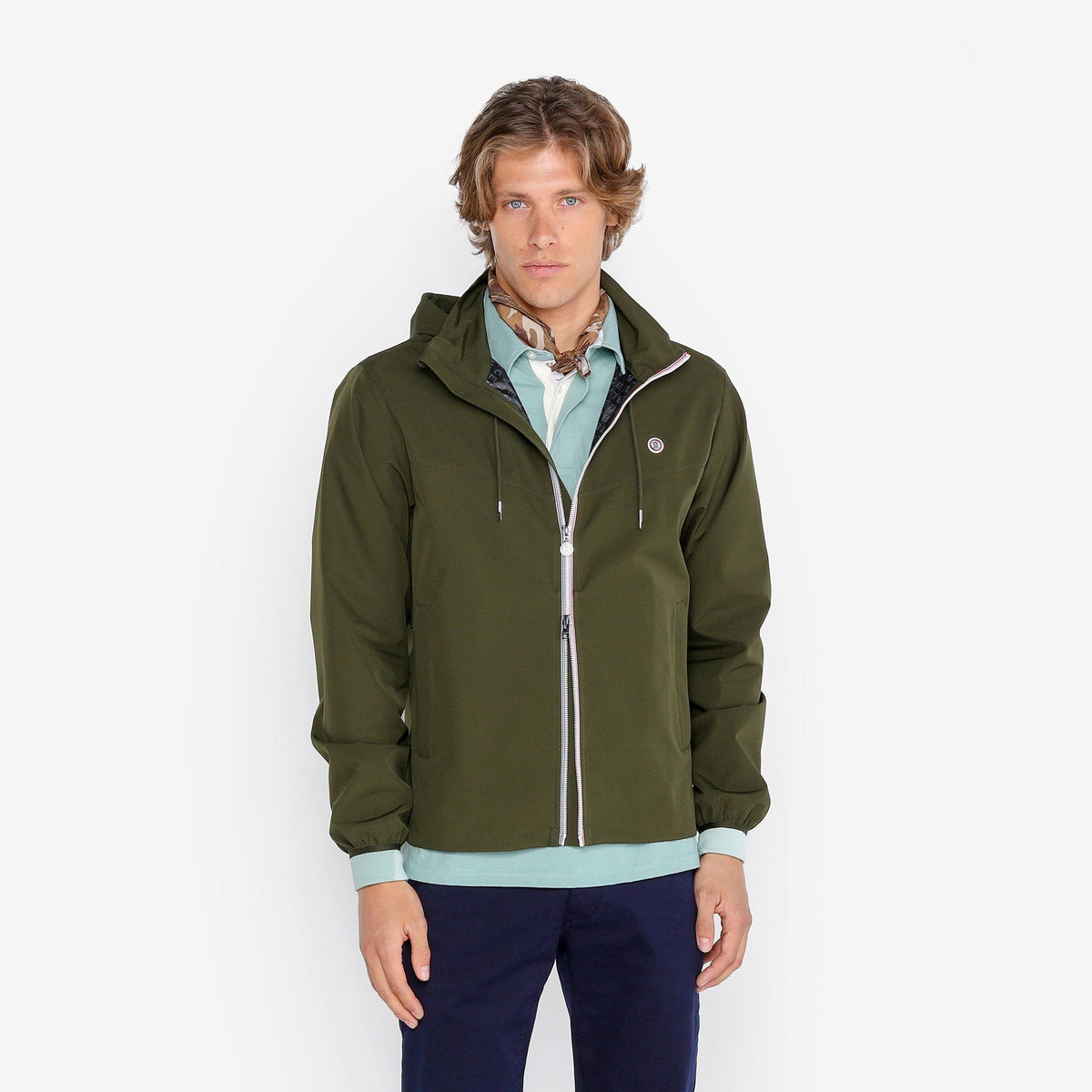 Blouson Storm Imperméable Teck Vert Kaki Homme SERGE BLANCO