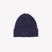 Bonnet à revers uni bleu dark navy