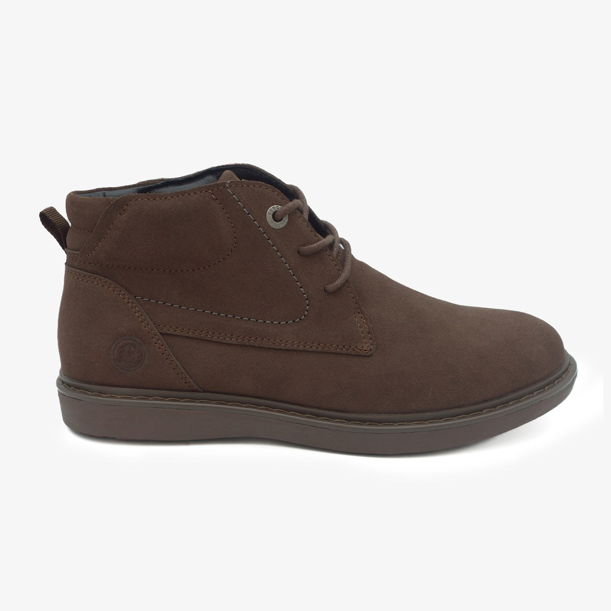 Boots en cuir Arizona marron chocolat Homme SERGE BLANCO