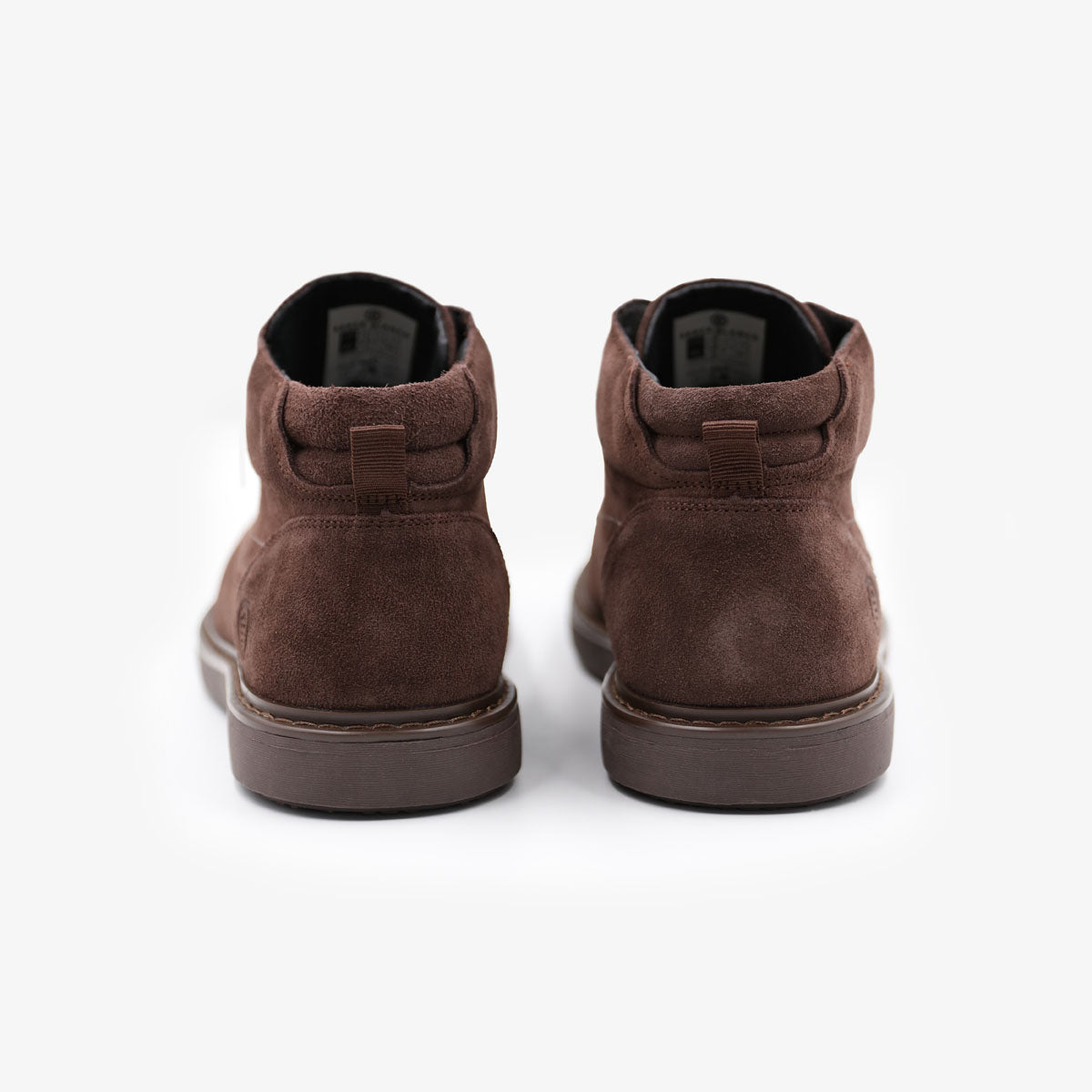 Boots en cuir Arizona marron chocolat Homme SERGE BLANCO