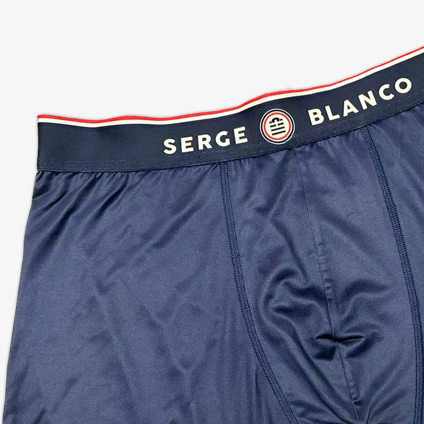 Caleçon Homme Sublimation Uni Dark Navy Bleu Foncé SERGE BLANCO