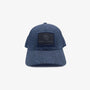 Casquette couture chevrons bleu marine SERGE BLANCO