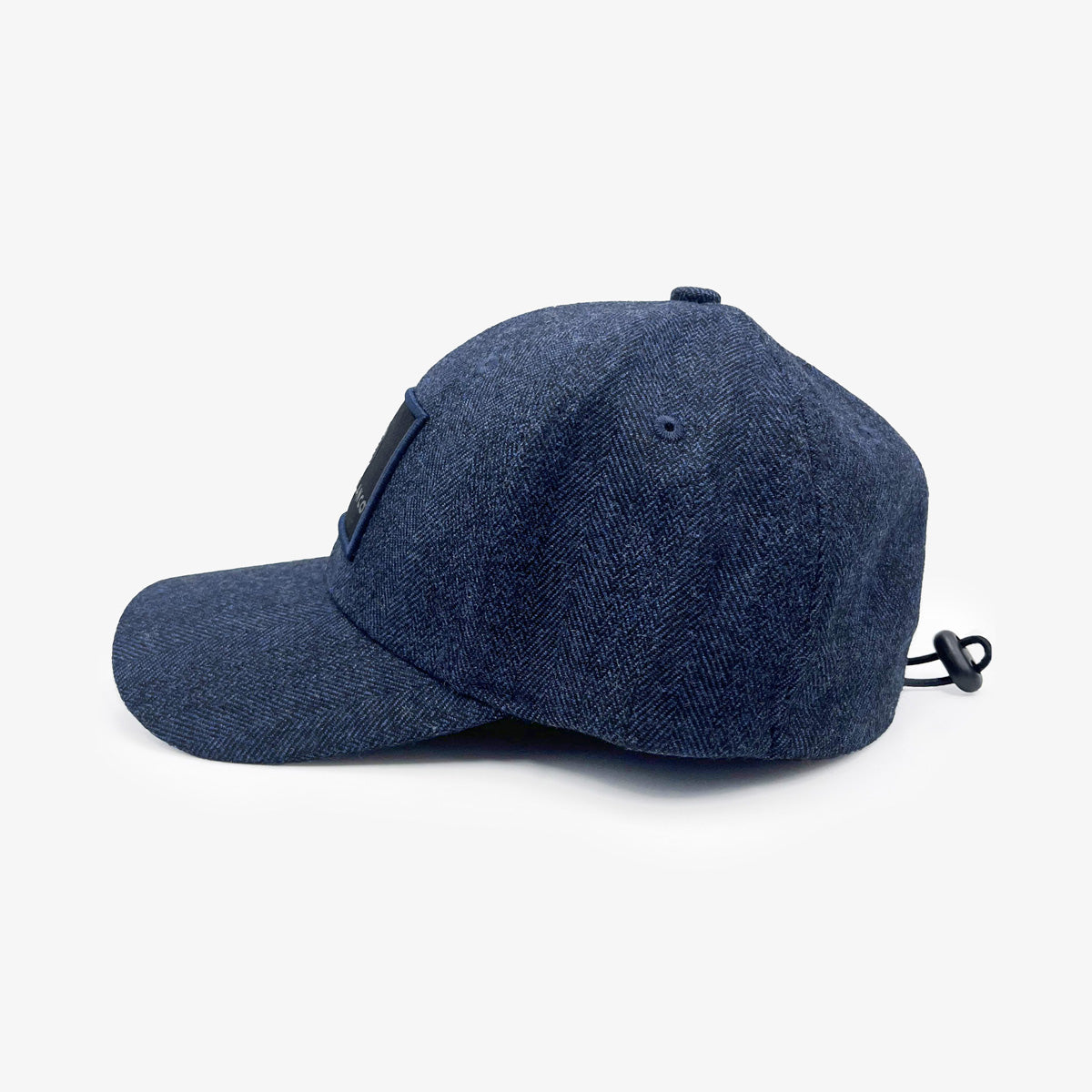 Casquette couture chevrons bleu marine SERGE BLANCO