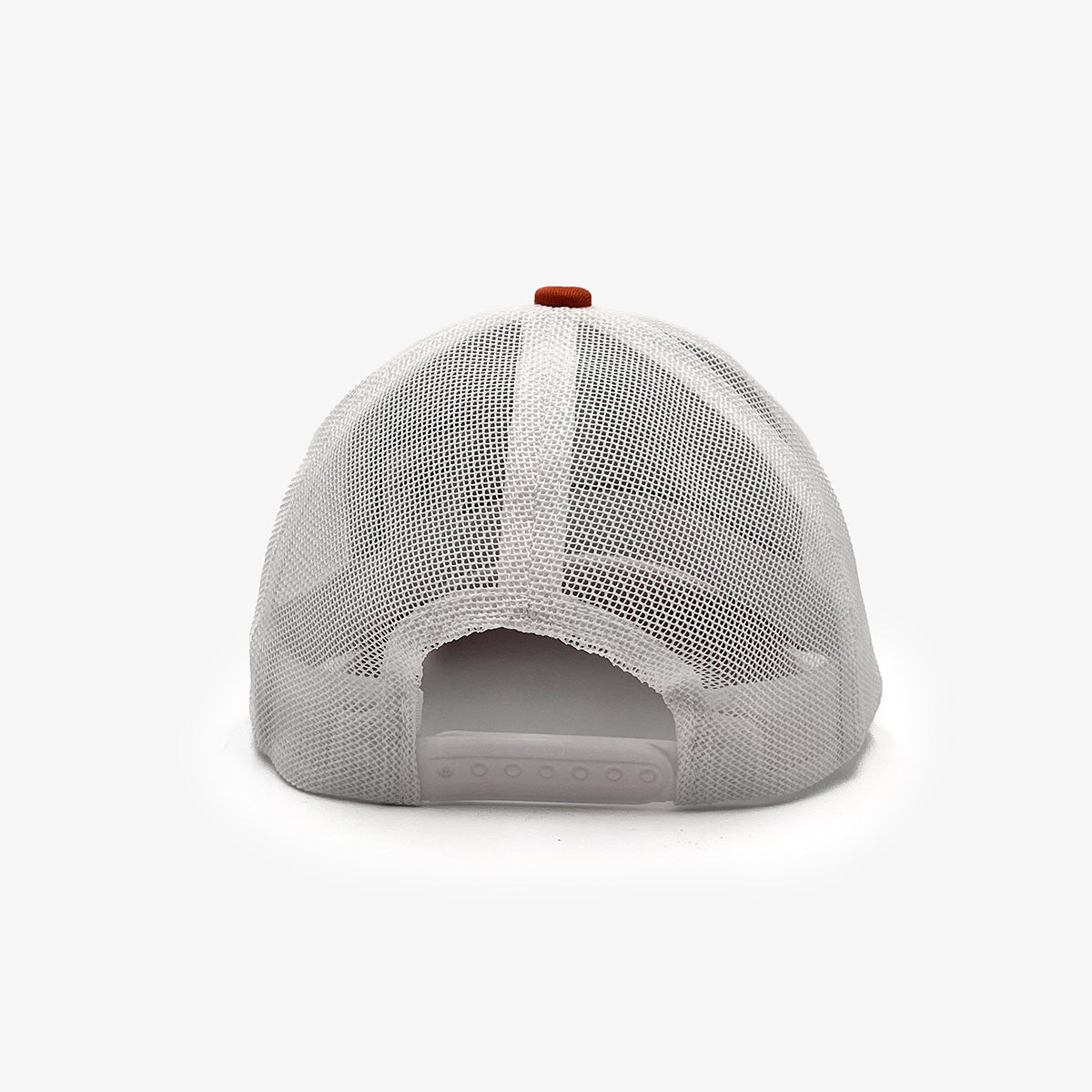 Casquette trucker bleu marine et rouille serge blanco