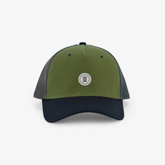 Casquette Trucker Homme Vert Militaire Et Noire SERGE BLANCO