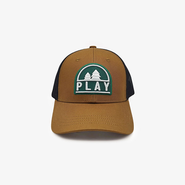 casquette-trucker-marron-
