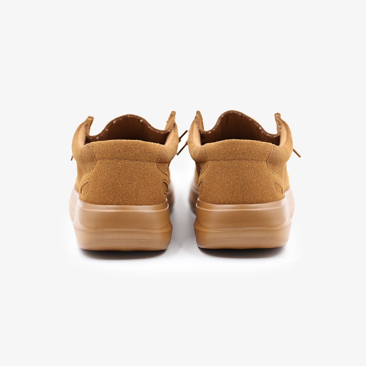 Chaussure bateau Saint‑Jean nubuck camel Homme SERGE BLANCO