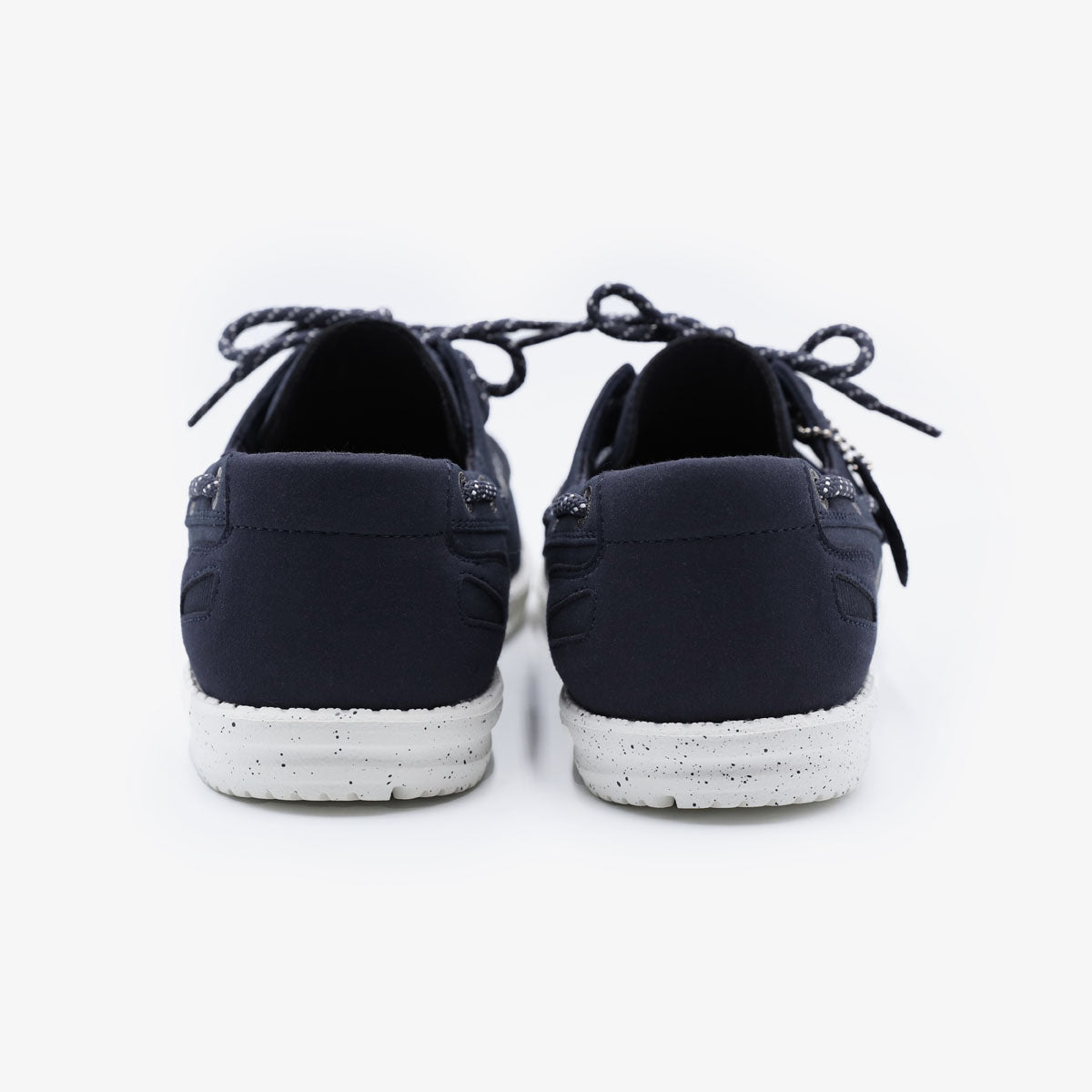 Chaussures Bateau Socoa Bleu Marine en Nubuck Homme SERGE BLANCO