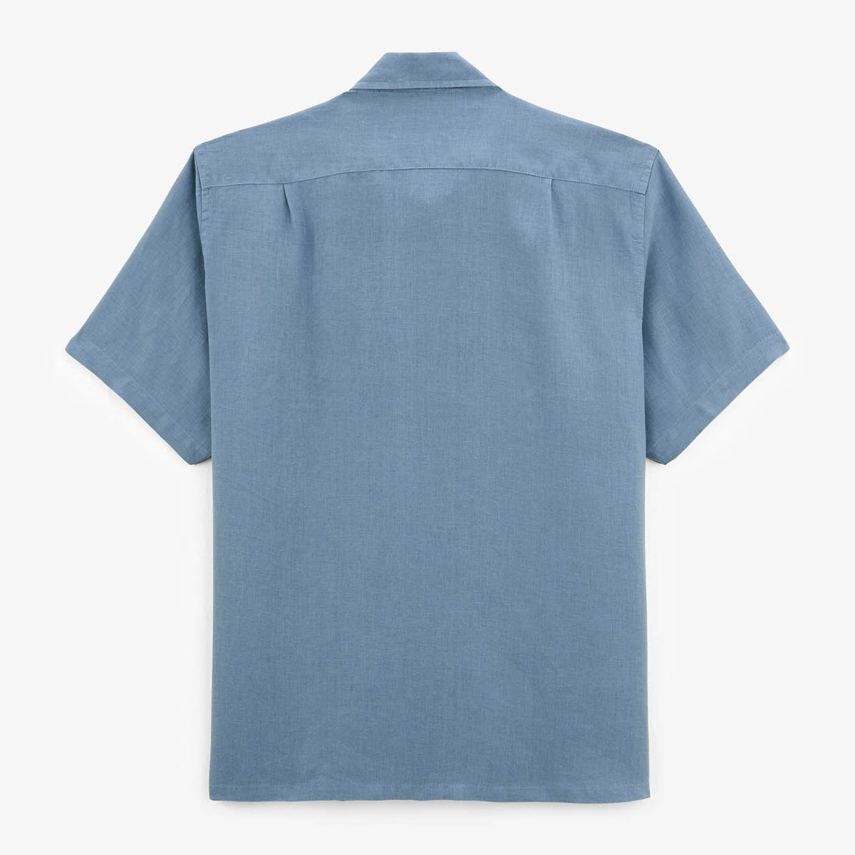 Chemise Clovis Manches Courtes En Lin Bleu Nuage Arcade SERGE BLANCO