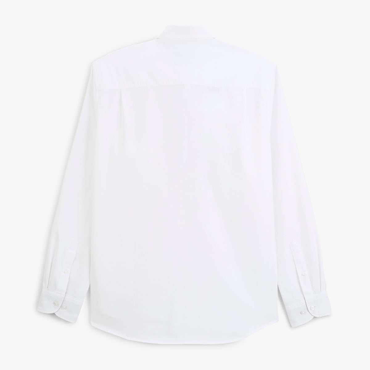 Camisa de manga larga Oxford con correa SB blanca para hombre, de sarga, de BLANCO