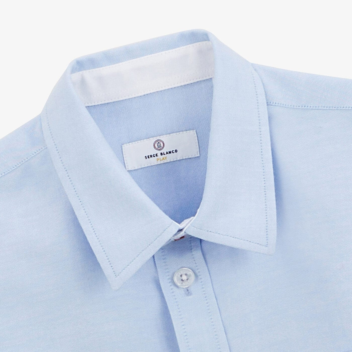 Chemise Regular Oxford Junior Bleu Ciel SERGE BLANCO