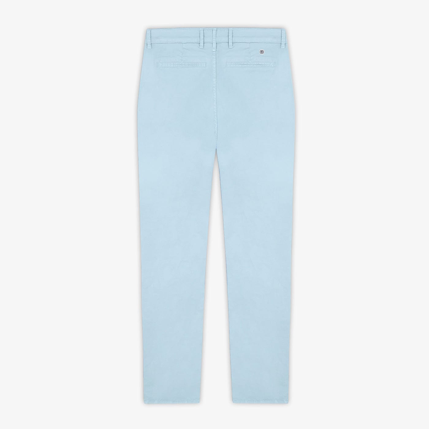 Chino 702 Coupe Confort En Coton Bleu Ciel Homme SERGE BLANCO