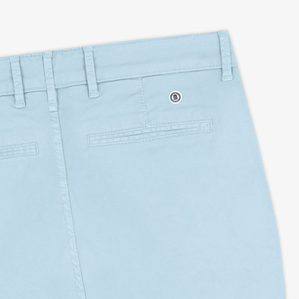 Chino 702 Coupe Confort En Coton Bleu Ciel Homme SERGE BLANCO