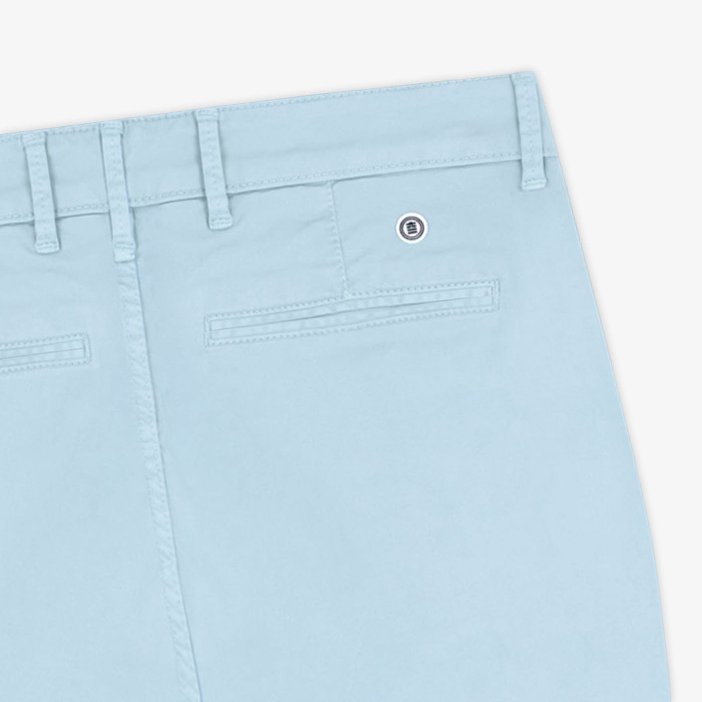 Chino 702 Coupe Confort En Coton Bleu Ciel Homme SERGE BLANCO