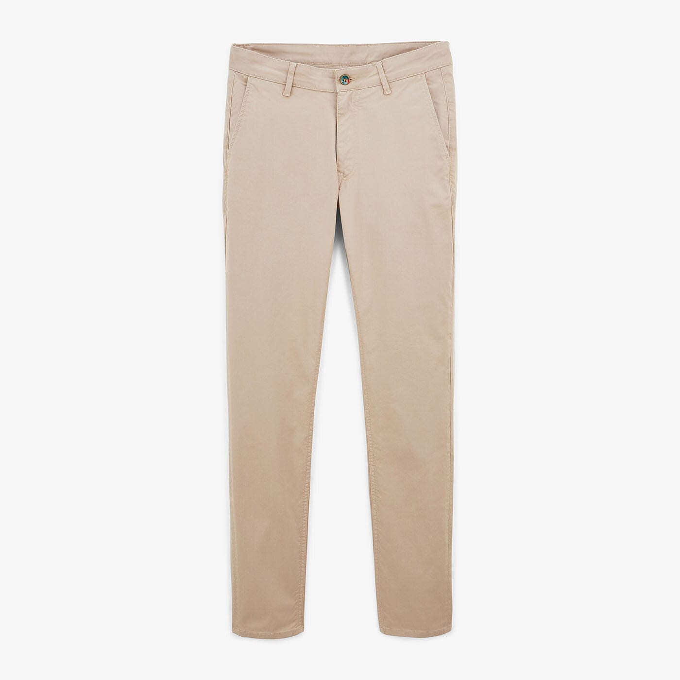 Chino 702 Coupe Confort En Coton Mastic Homme SERGE BLANCO