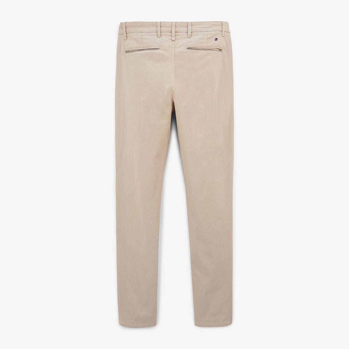 Chino 702 Coupe Confort En Coton Mastic Homme SERGE BLANCO