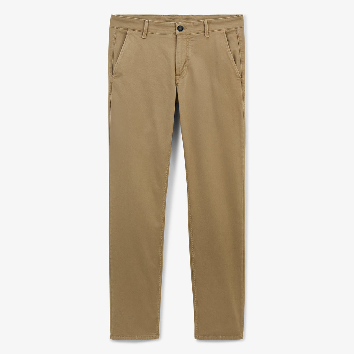 Chino 702 en coton coupe confort beige HOMME SERGE BLANCO