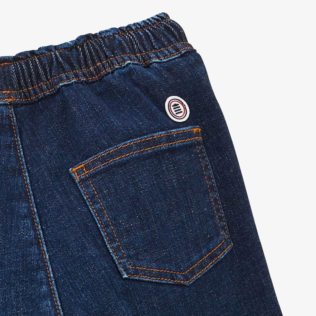 Chino 734 Junior En Coton Bleu Denim SERGE BLANCO