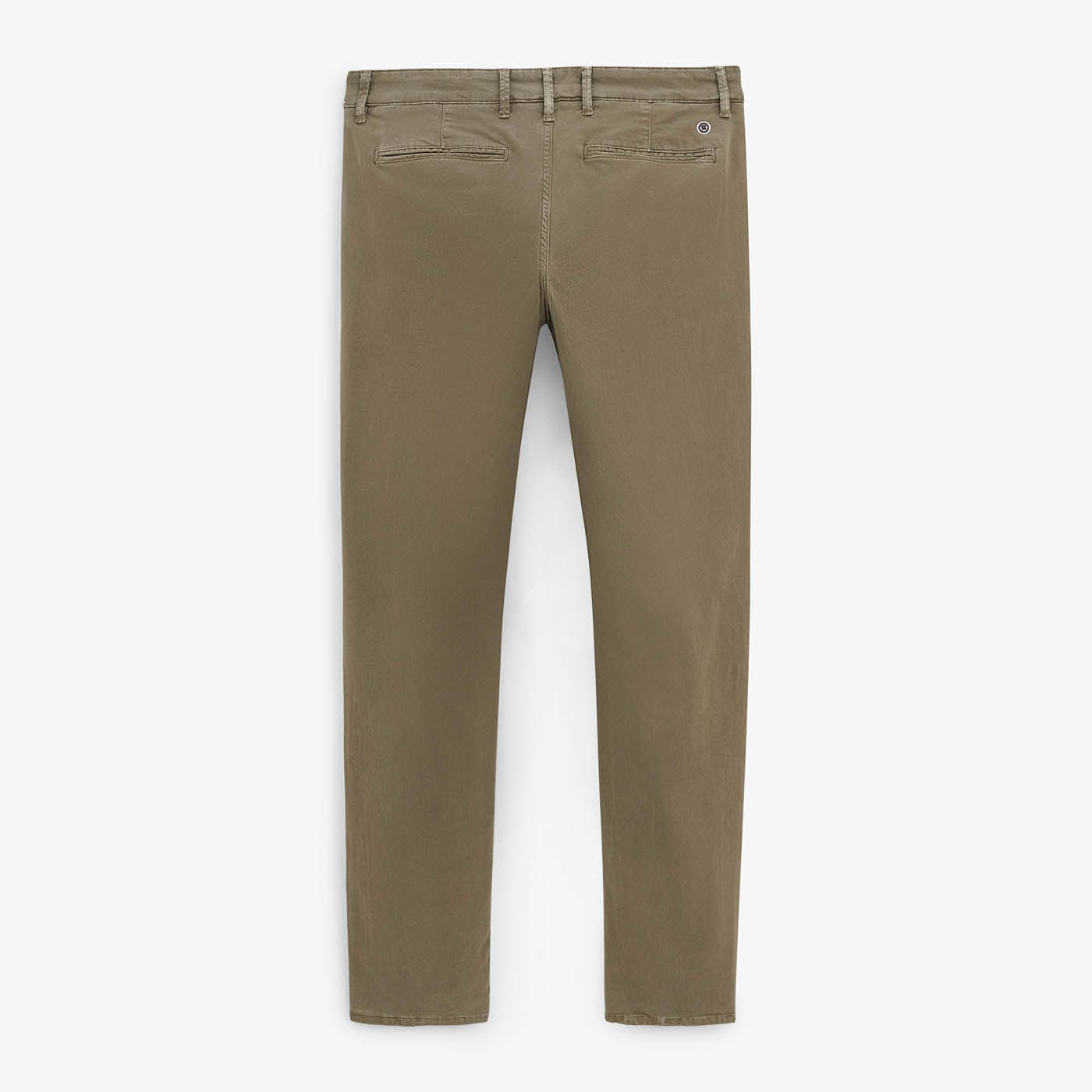 Chino En Coton Coupe Confort Vert Militaire Homme SERGE BLANCO