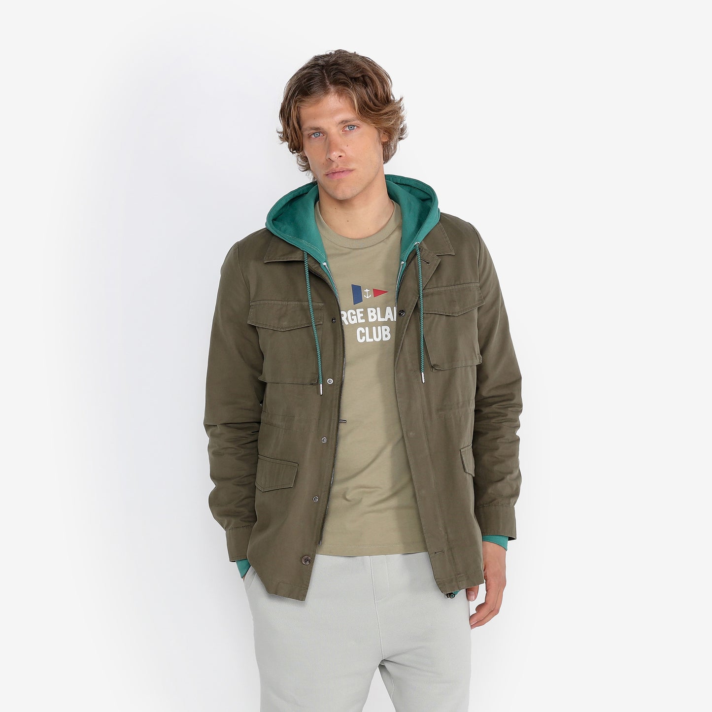 Dagobert military safari jacket