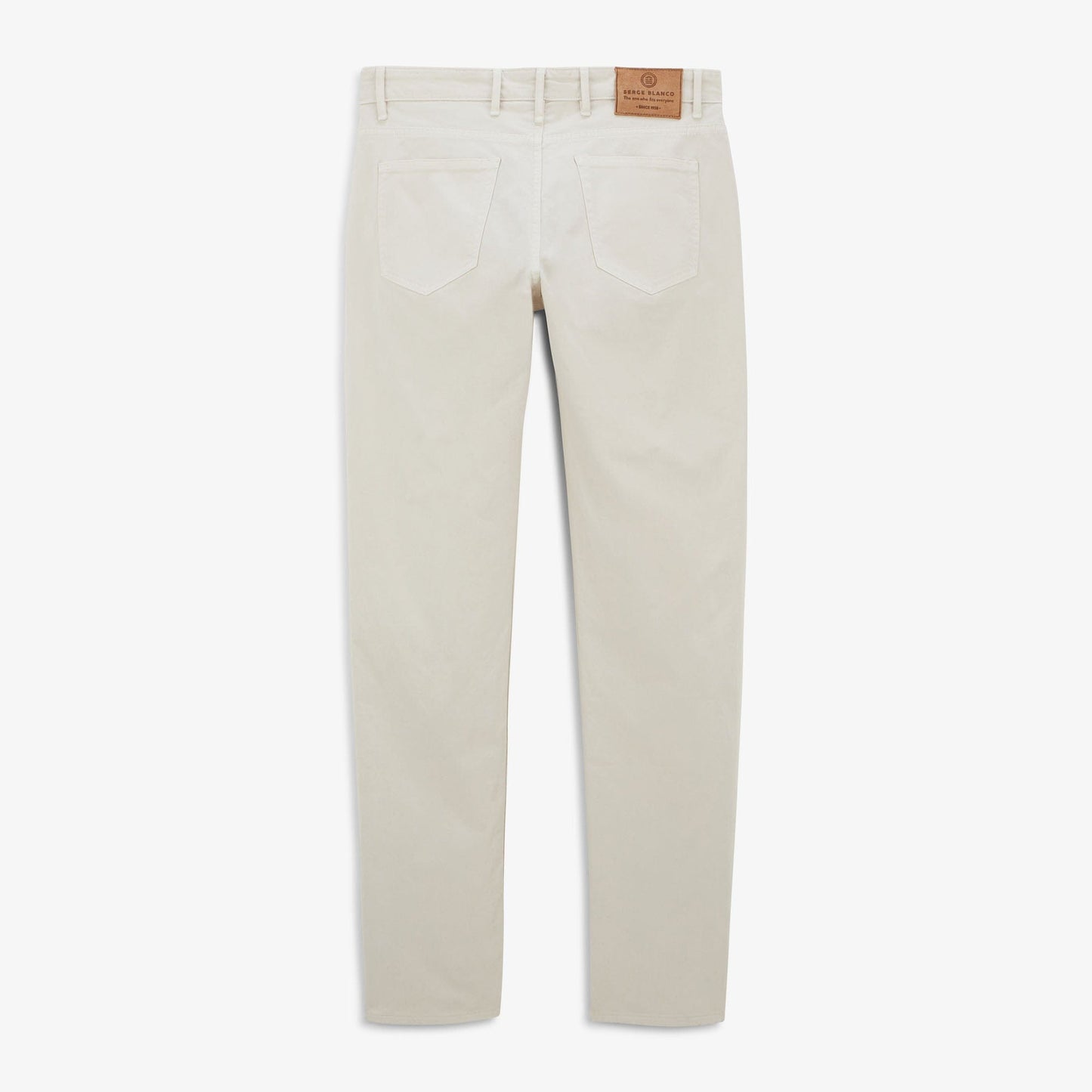 Jean 325 Slim Powertwist Blanc Latte Homme SERGE BLANCO