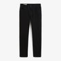 Jean slim 325 Powertwist noir, vue de face.