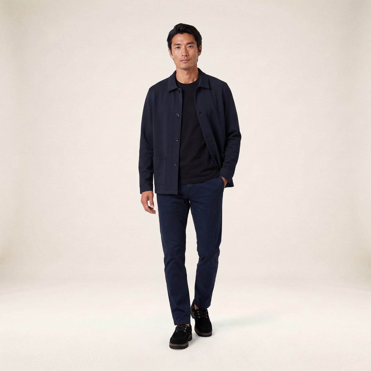 Veste Worker bleu foncé Waël